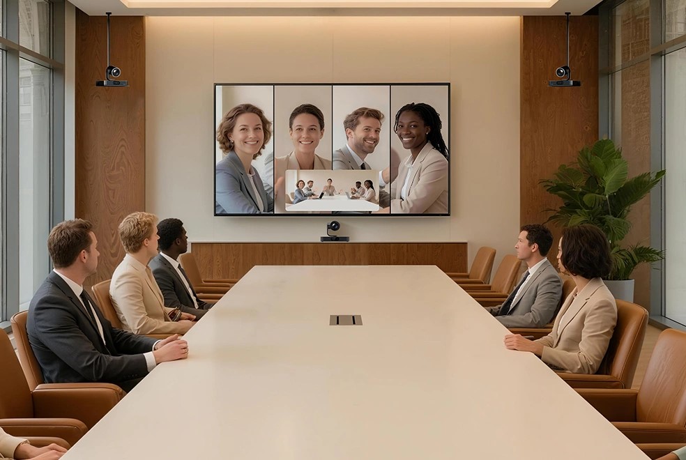 Penerapan multi-camera pada ruang meeting besar