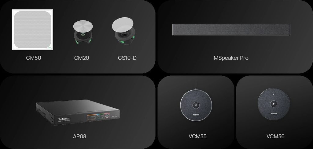 Pilihan perangkat audio profesional Yealink